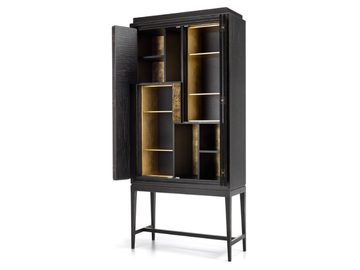 SEGRETI S1890 - Wooden highboard with doors by Arte Brotto - view 2